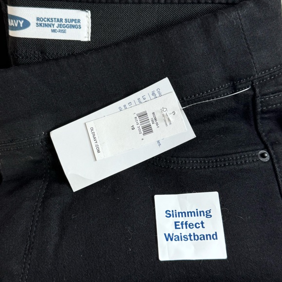Old Navy Rockstar Super Skinny Mid-Rise Jeggings - Size: 10 - NWT - Picture 10 of 11